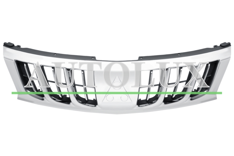Rejilla mitsubishi l200 2015-2019 frente / cromada / negra.  Referencia OE:7450B007