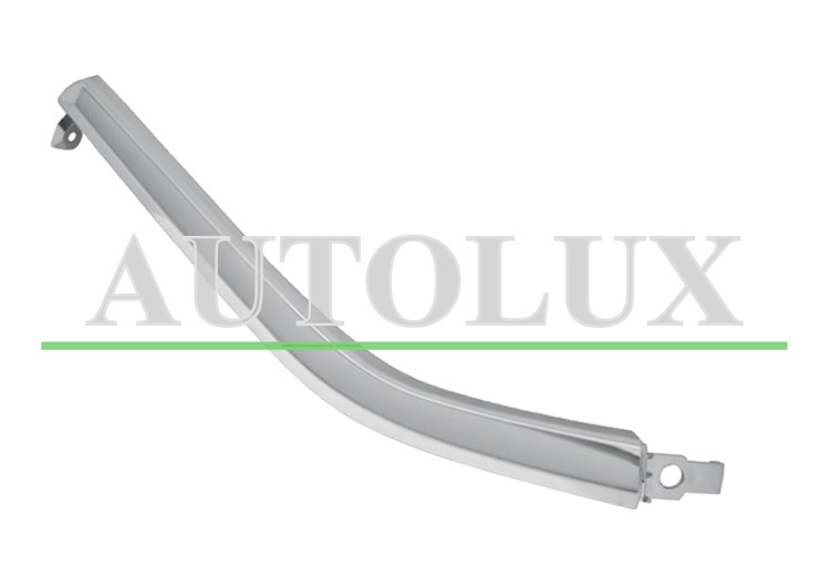 Moldura mitsubishi outlander 2015-2018 parachoques delantero / superior / cromado / derecha.  Referencia OE:6407A142