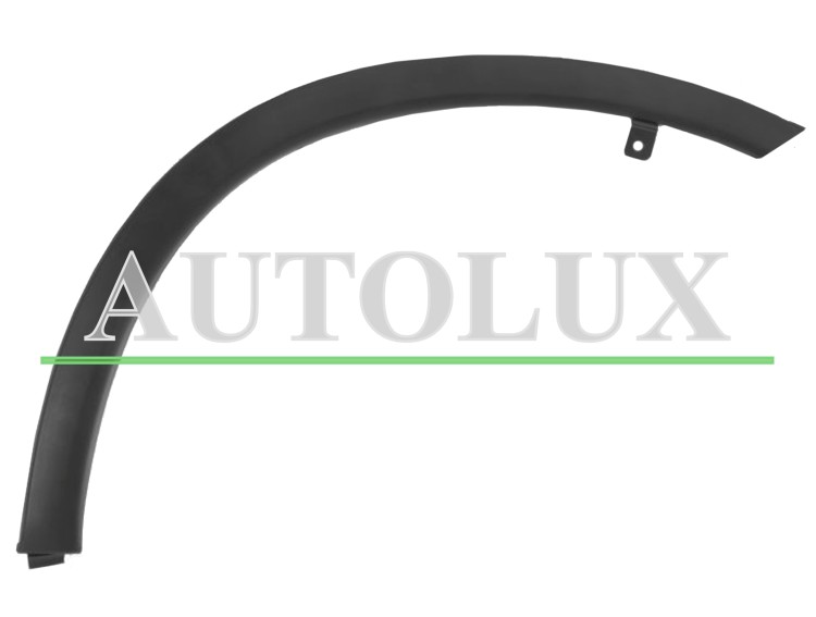 Moldura aleta mitsubishi outlander 2015-2018 delantera derecha.  Referencia OE:7407A302