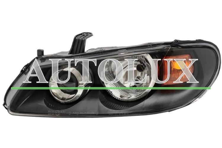 Faro delantero nissan almera 2003-2007 base negra / izquierdo.  Referencia OE:26060