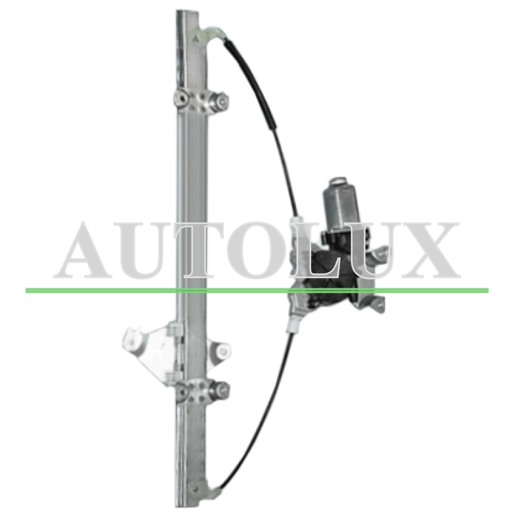 Elevalunas nissan almera tino 2000-2006 electrico / con motor / 2 pins / delantero izquierdo.  Referencia OE:80701