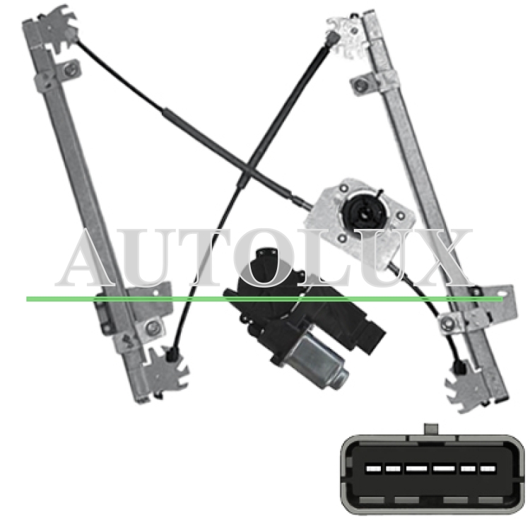 Elevalunas nissan primera 2002-2008 electrico / con motor / confort / delantero izquierdo.  Referencia OE:80771BA20C