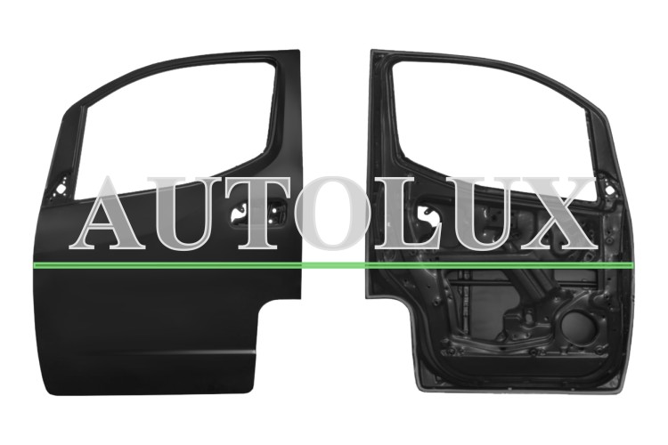 Puerta nissan nv200 2010-2020 delantera izquierda.  Referencia OE:H0101BJ3MA