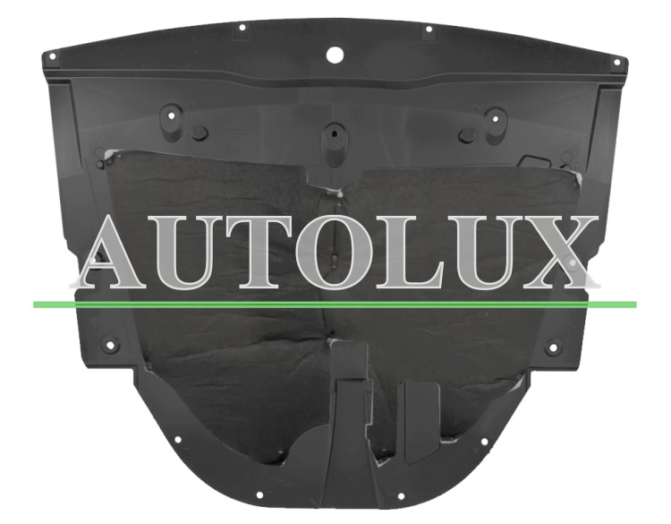 Bajo motor nissan qashqai 2014-2017 delantero / con aislante.  Referencia OE:758924EA0A