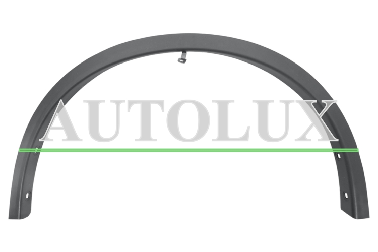 Moldura aleta nissan x-trail 2014-2017 delantera izquierda.  Referencia OE:638619TA1A