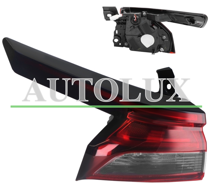 Piloto trasero nissan qashqai 2021-> exterior / led+wy12w / izquierdo.  Referencia OE:265556UA0A