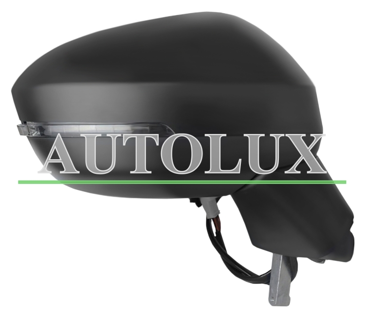 Espejo retrovisor nissan qashqai 2021-> electrico / termico / piloto intermitente / side assist / imprimado / derecho.  Referencia OE:963666PA2A