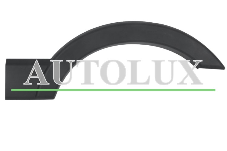 Moldura cerco aleta renault master 2019-2024 trasera derecha.  Referencia OE:788A20002R