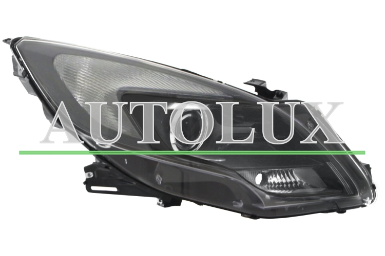 Faro delantero opel zafira c tourer 2011-2016 detalle negro / derecho.  Referencia OE:1216715