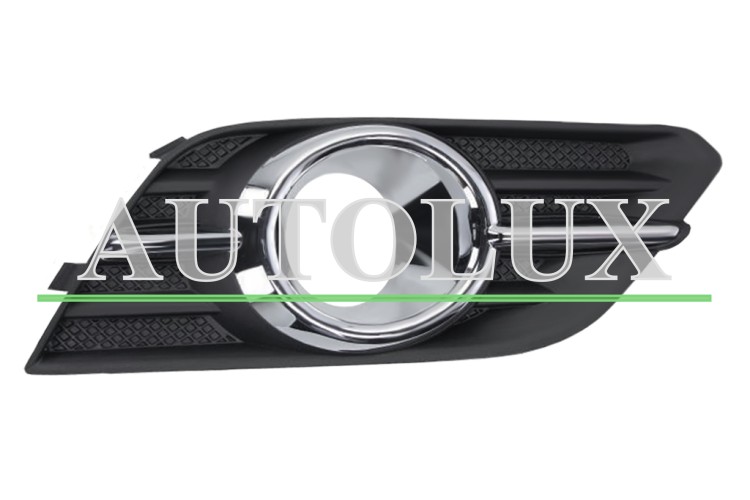 Rejilla opel mokka 2013-2016 parachoques delantero / con antiniebla / con cerquillo + moldura cromada / derecha.  Referencia OE:95470235