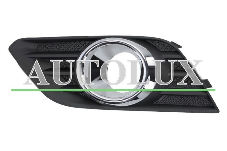Rejilla opel mokka 2013-2016 parachoques delantero / con antiniebla / con cerquillo cromado / izquierda.  Referencia OE:25980485