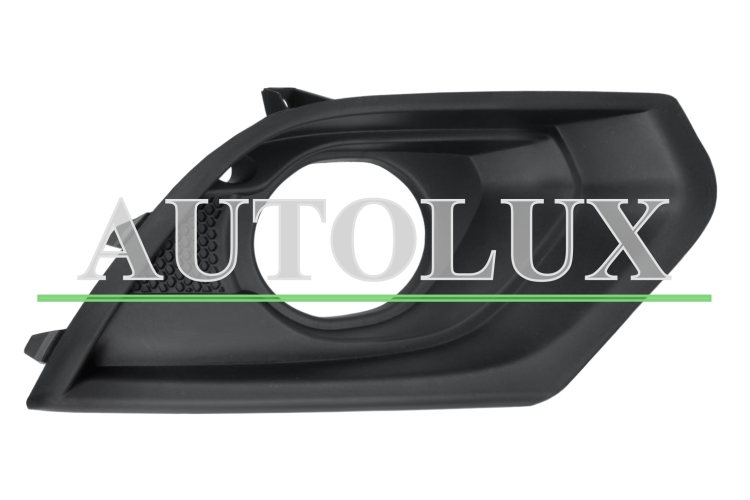 Rejilla opel corsa e 2015-2019 parachoques delantero / con antiniebla / sin agujero moldura / derecha.  Referencia OE:13450674