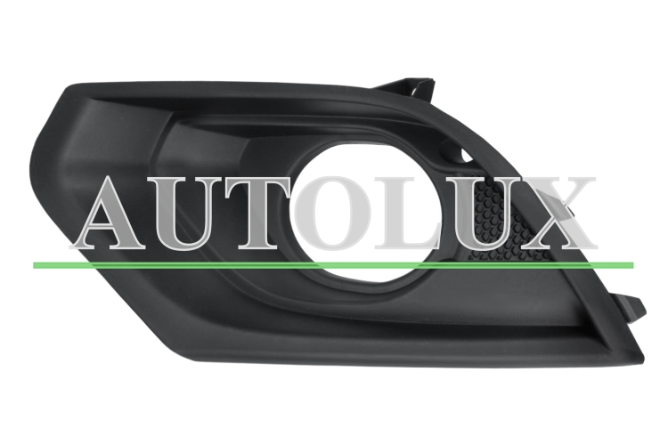 Rejilla opel corsa e 2015-2019 parachoques delantero / con antiniebla / sin agujero moldura / izquierda.  Referencia OE:13450673