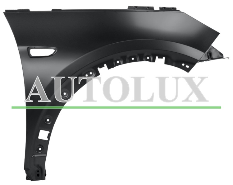 Aleta opel grandland x 2017-2021 delantera / aluminio / derecha.  Referencia OE:9817516980