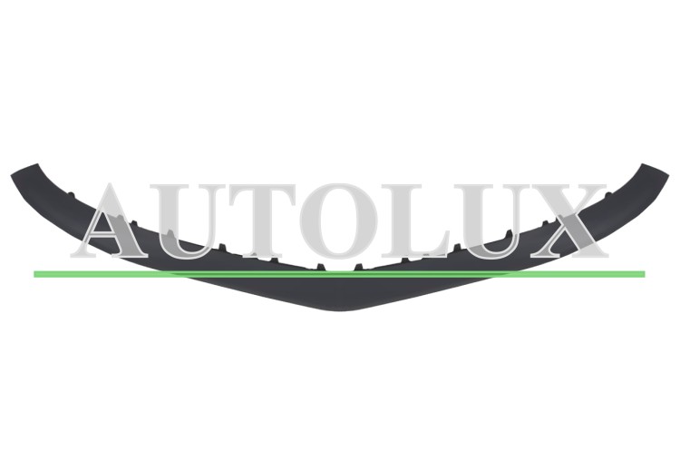 Moldura rejilla opel astra l 2022-> frente.  Referencia OE:168403481T