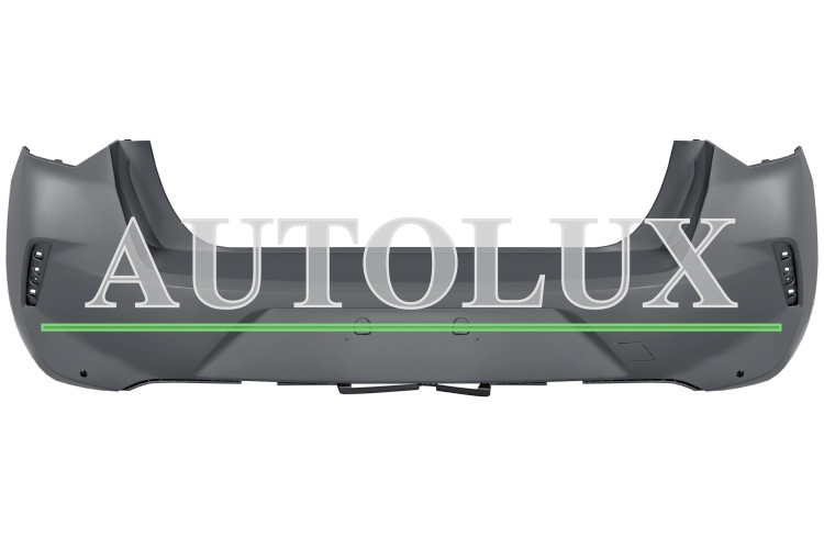 Parachoques opel astra l 2022-> trasero / con 2 sensor / imprimado.  Referencia OE:168418891T