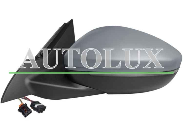 Espejo retrovisor opel mokka 2020-2024 electrico / termico / piloto intermitente / luz cortesia / abatible electricamente / side assist / imprimado / izquierdo.  Referencia OE:981700011T