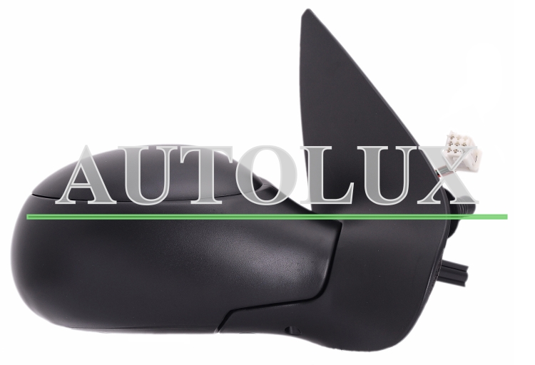 Espejo retrovisor peugeot 206 1998-2008 mecanico / conector cuadrado / termico / derecho.  Referencia OE:8154JC