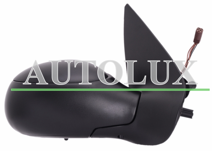 Espejo retrovisor peugeot 206 1998-2008 mecanico / conector redondo / termico / sonda / derecho.  Referencia OE:8148XZ