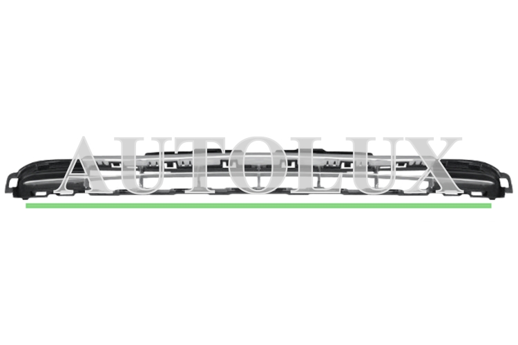 Rejilla peugeot 207 2009-2012 parachoques delantero / modelo sport / superior / central.  Referencia OE:7422C2