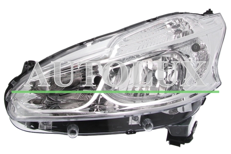 Faro delantero peugeot 208 2012-2015 izquierdo.  Referencia OE:9802221880