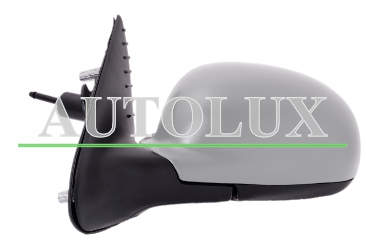 Espejo retrovisor peugeot 406 1995-1999 mecanico / imprimado / izquierdo.  Referencia OE:8149V3 