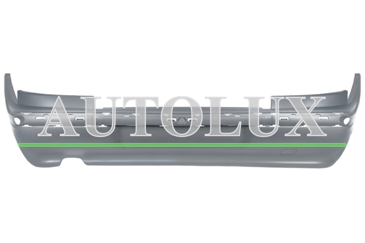 Parachoques peugeot 406 1999-2004 trasero / imprimado.  Referencia OE:7410N1