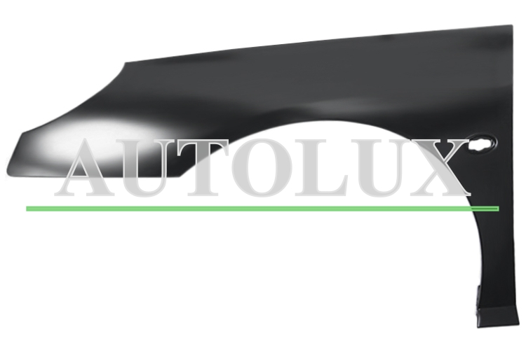 Aleta peugeot 407 2004-2011 delantera izquierda.  Referencia OE:7840P0