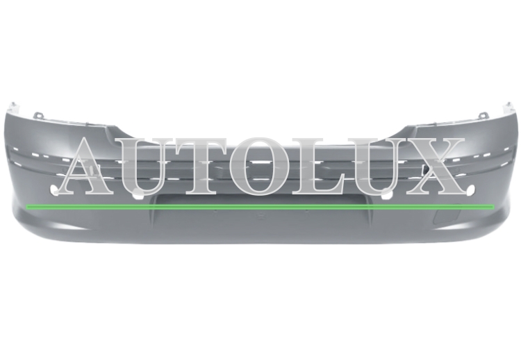 Parachoques peugeot 407 2004-2009 trasero / sedan / con sensor / imprimado.  Referencia OE:7410V4