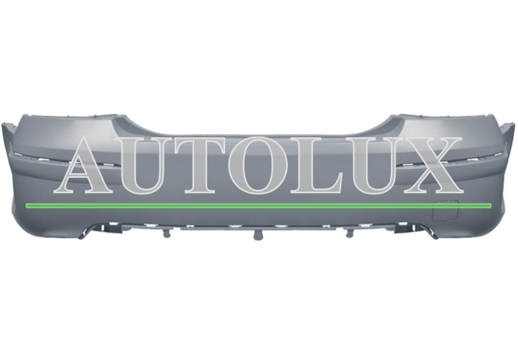 Parachoques peugeot 407 2009-2011 trasero / sedan / imprimado.  Referencia OE:7410GT