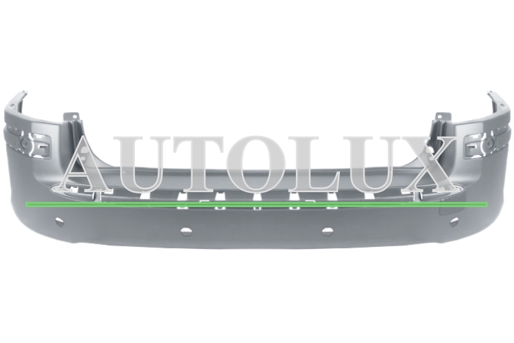 Parachoques peugeot 407 2004-2011 trasero / familiar / con sensor / imprimado.  Referencia OE:7410V6