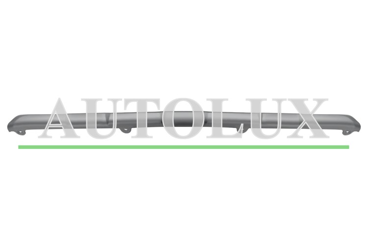Embellecedor parachoques peugeot rifter 2018-> delantero / gris plata.  Referencia OE:9816992580