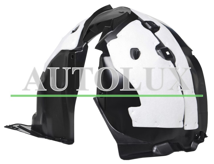 Guardabarros peugeot 2008 2019-2024 delantero / con insonorizacion / derecho.  Referencia OE:9862597580