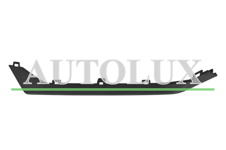 Moldura rejilla peugeot 2008 2024-> parachoques delantero / inferior / izquierda.  Referencia OE:98529113XT