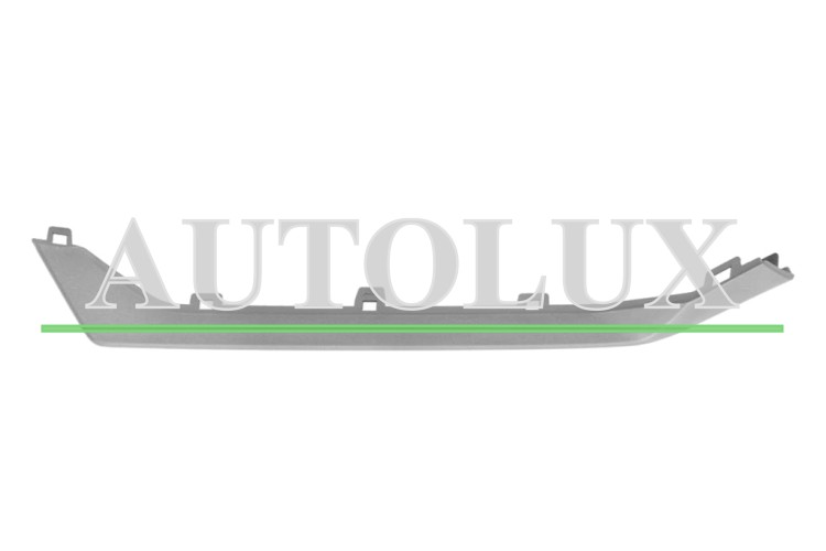 Moldura rejilla peugeot 2008 2024-> parachoques delantero / inferior / gris plata / izquierda.  Referencia OE:98529114YS