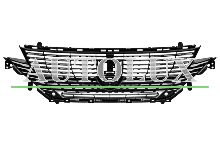 Rejilla peugeot 308 2021-> frente / negra / con insertos cromados / con sensor.  Referencia OE:16819718VD