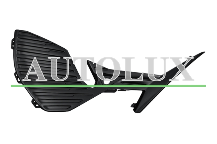 Rejilla peugeot 308 2021-> parachoques delantero / negra brillante / con sensor / derecha.  Referencia OE:168197159V