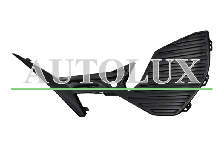 Rejilla peugeot 308 2021-> parachoques delantero / negra brillante / con sensor / izquierda.  Referencia OE:168197179V