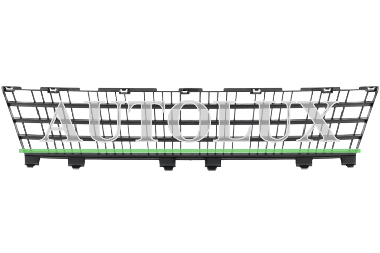 Rejilla renault clio 2009-2013 parachoques delantero / interior.  Referencia OE:7701072018