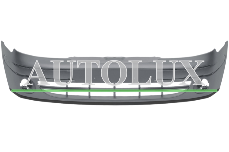 Parachoques renault megane 1999-2002 delantero / sin molduras / imprimado.  Referencia OE:7701471764