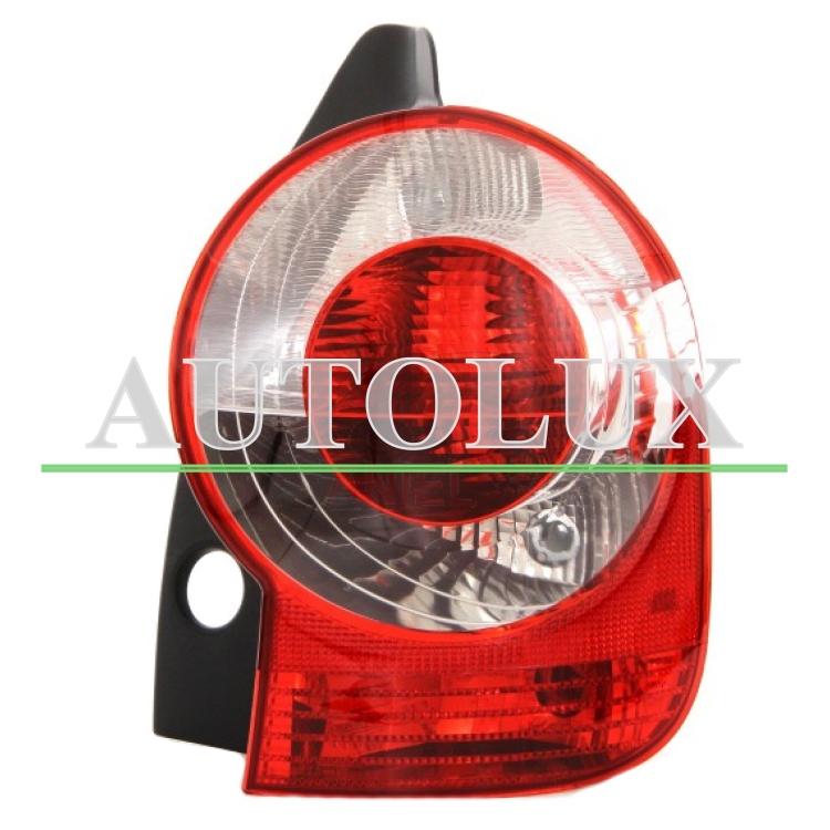 Piloto trasero renault modus 2004-2008 rojo / blanco / derecho.  Referencia OE:8200655990