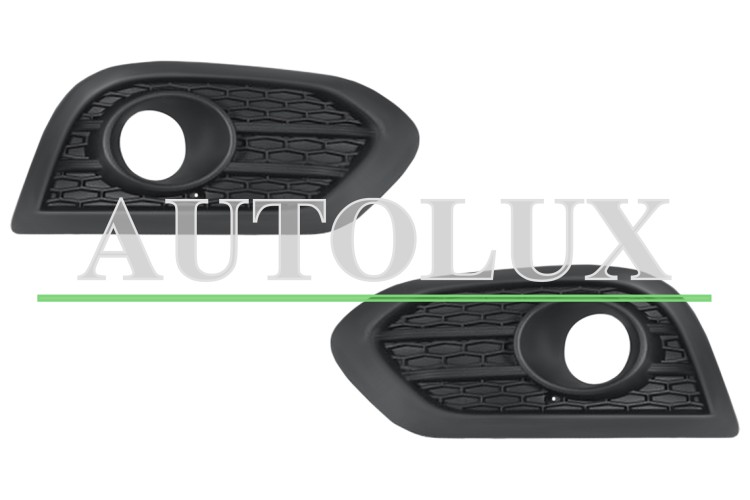 Rejillas renault kadjar 2019-2023 parachoques delantero / con antinieblas / kit / izquierda+derecha.  Referencia OE:261520345R