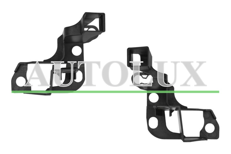 Soportes parachoques mitsubishi colt 2023-> delantero / interior / kit / izquierdo+derecho.  Referencia OE:625265092R