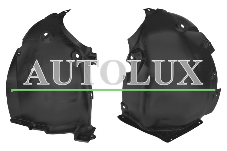 Guardabarros mitsubishi asx 2023-> delantero izquierdo.  Referencia OE:638437143R