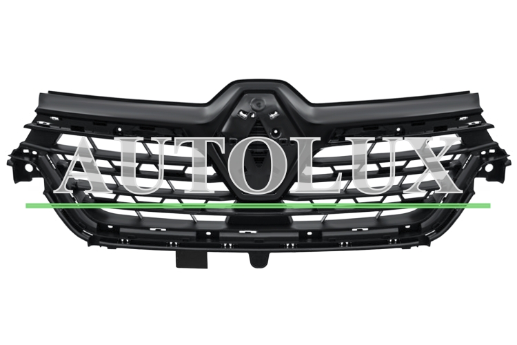 Rejilla renault kangoo 2021-2023 frente / negro brillante.  Referencia OE:623107535R