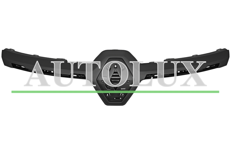 Moldura rejilla renault express 2021-> frente / superior.  Referencia OE:623823514R