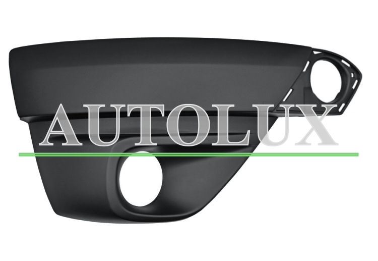 Rejilla renault express 2021-> parachoques delantero / con antiniebla / derecha.  Referencia OE:620842548R