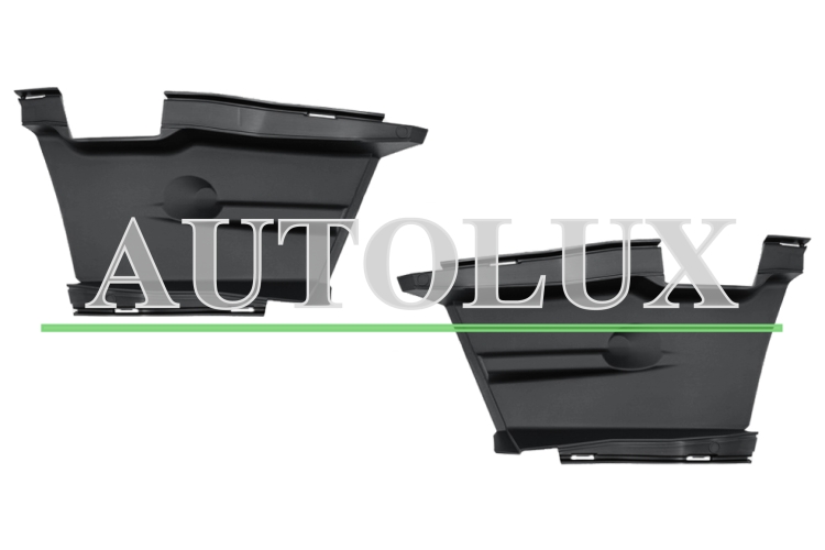 Guias de aire renault trafic 2021-> parachoques delantero / kit / izquierda+derecha.  Referencia OE:628105100R