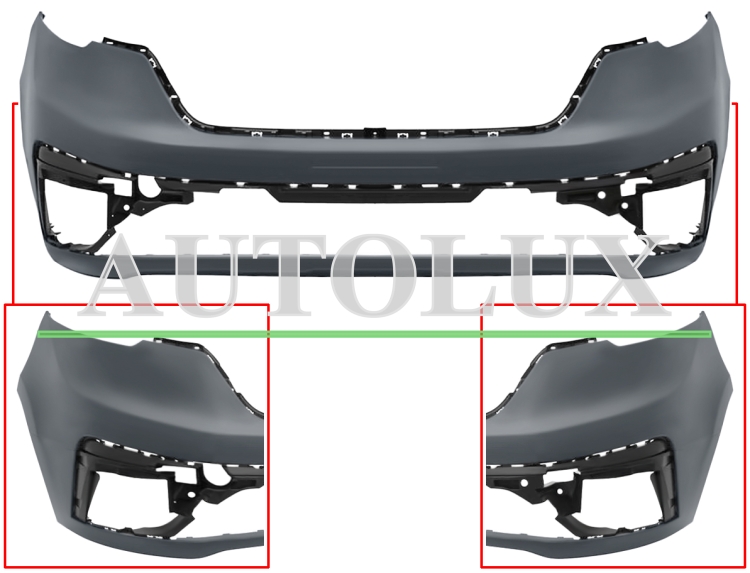 Parachoques renault trafic 2021-> delantero / imprimado.  Referencia OE:620225857R