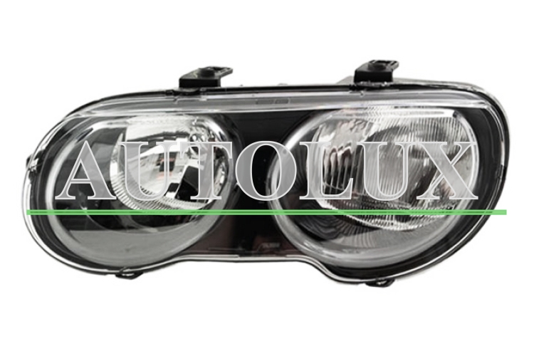 Faro delantero rover 25 1999-2005 base negra / izquierdo.  Referencia OE:XBC104961